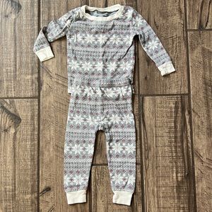 Burts Bees super festive holiday pajamas.